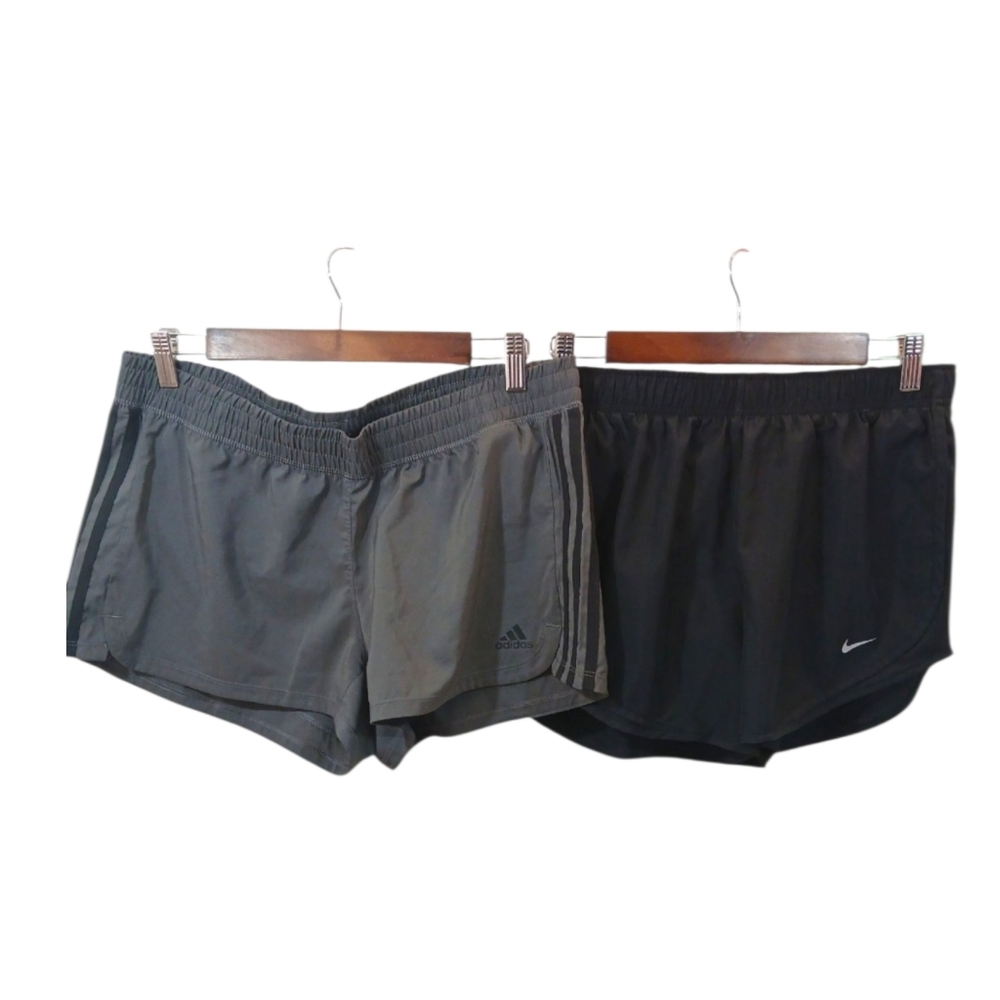 Adidas/Nike Bundle Running Shorts Large